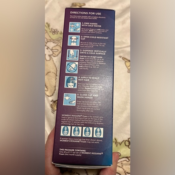 2-Pks Women’s Rogaine Reactivates Hair Growth Supply. Hair read below, please. - Picture 3 of 15